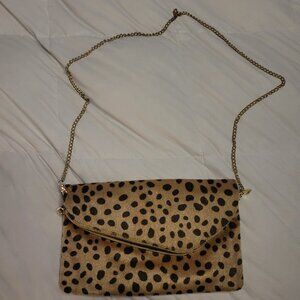Leopard Print Purse